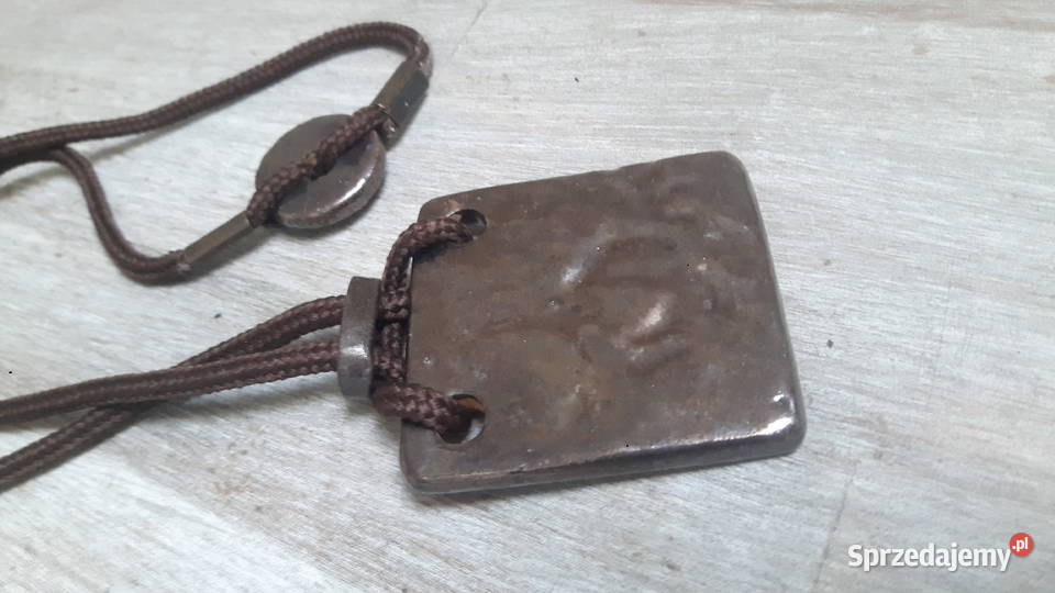 Naszyjnik ceramiczny ręcznie wykonany Antyki, Sztuka, Kolekcje