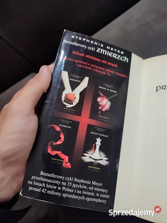 Stephenie Meyer Przed Świtem Saga Zmierzch miękka z obwolutą Suwałki