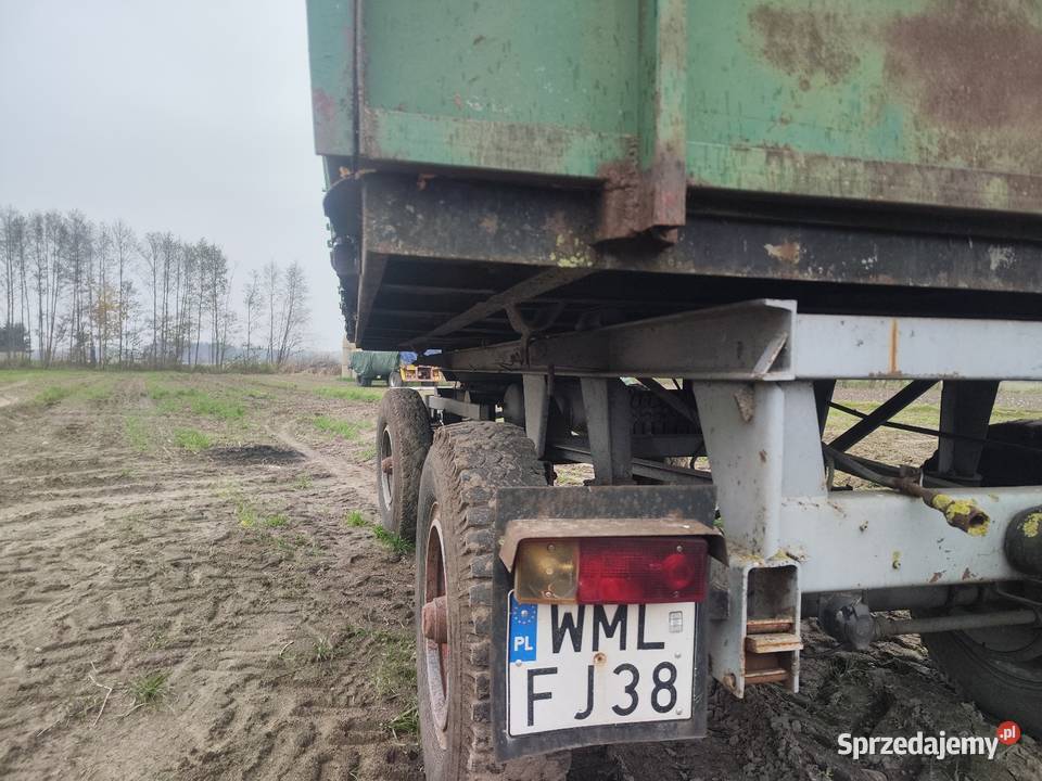 Przyczepa wywrotka 2 strony Hl6011 rolnicza 6 Gradzanowo Włościańskie