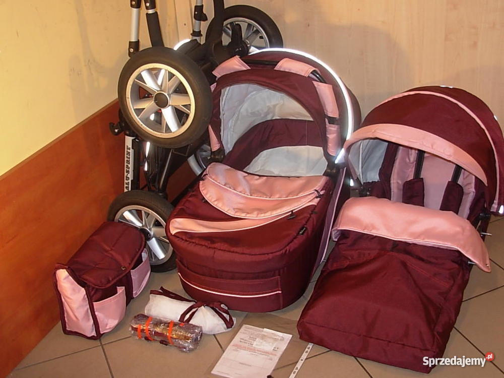 Wózek wielofunkcyjny MIKRUS ALUSPRINT 2W1 IDEAŁ Łódź sprzedam
