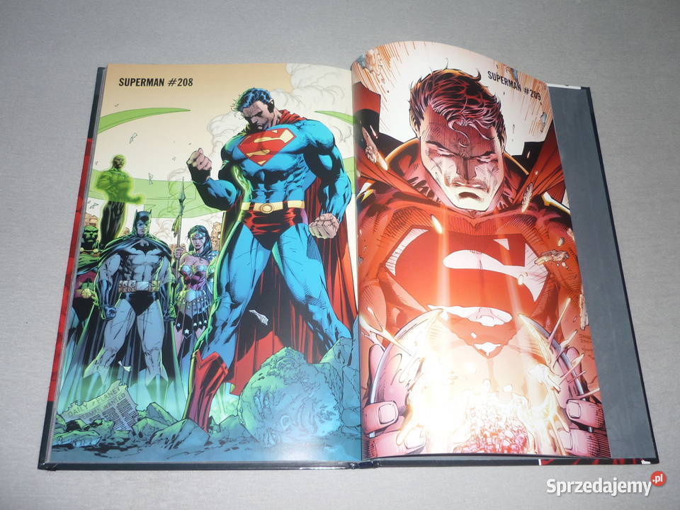 WKKDC Superman Jutra cz1 i 2 Rysunek Jim Lee Komiksy Wałbrzych