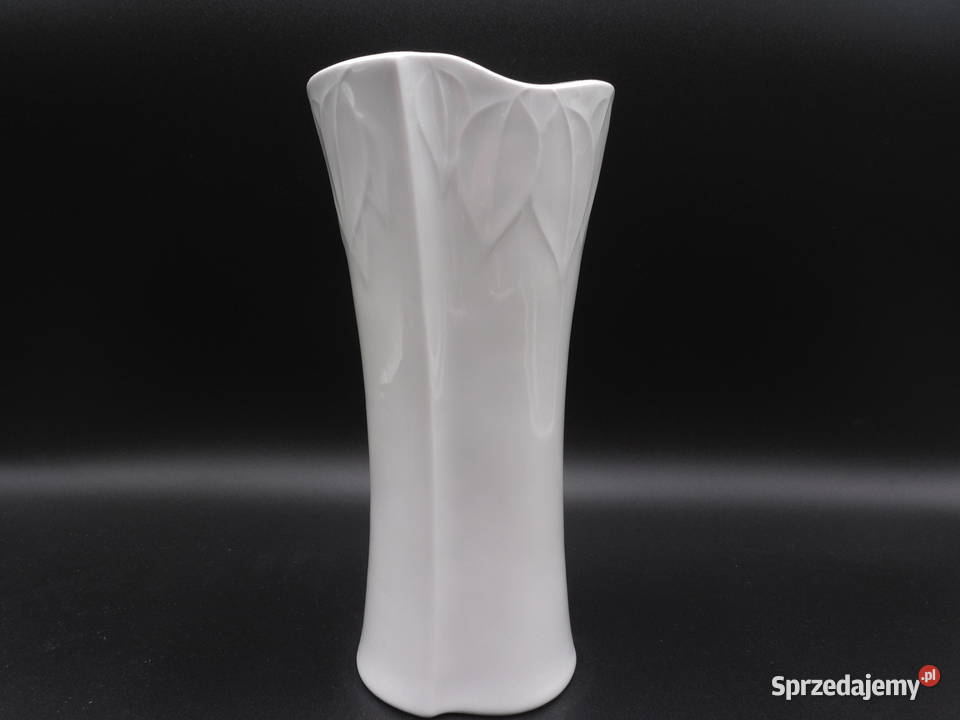 Porcelanowy biały wazon BAREUTHER BAVARIA Porcelana i szkło Raszków sprzedam
