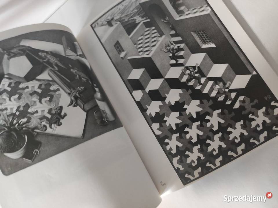 Praca Zbiorowa M C Escher Grafiki wprowadzenie i ISBN 9788375527162 świętokrzyskie Kielce