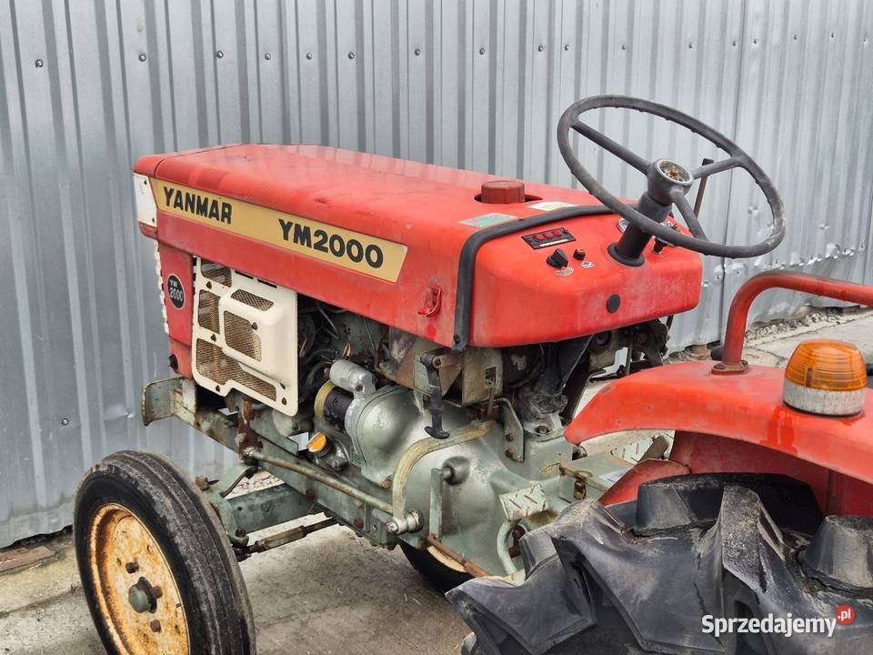 Traktorek traktor YANMAR YM2000S 20 24 dolnośląskie Małuszyn sprzedam