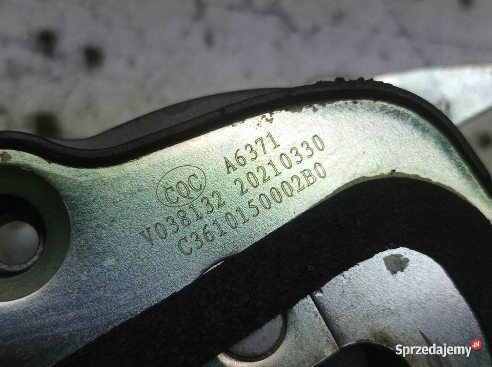 ZAMEK DRZWI PRAWY PRZÓD Piaggio Porter II 2021