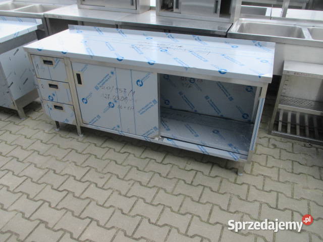 Stół Gastronomiczny Drzwi Suwane Szuflady Ostrów Wielkopolski