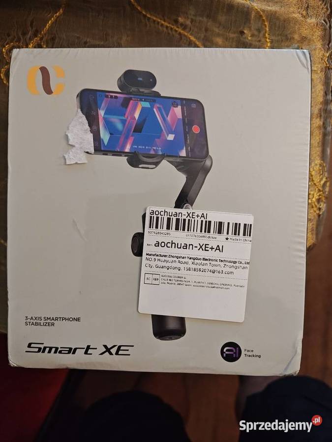 Na sprzedaż Gimbal 3osiowy Aochuan Smart XE Akcesoria Czerwieńsk sprzedam
