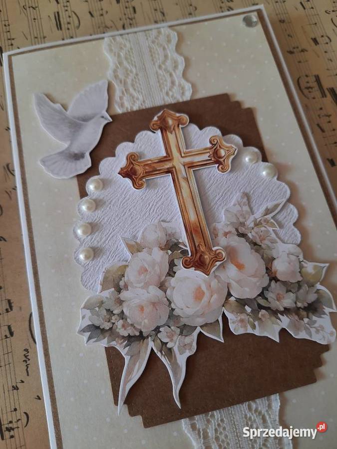 Kartka Pamiątka bierzmowania personalizowana lubelskie Ryki