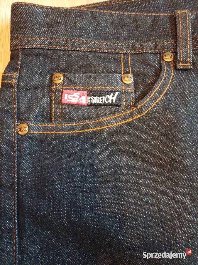 Texasowe robocze spodnie czarne Andrychów