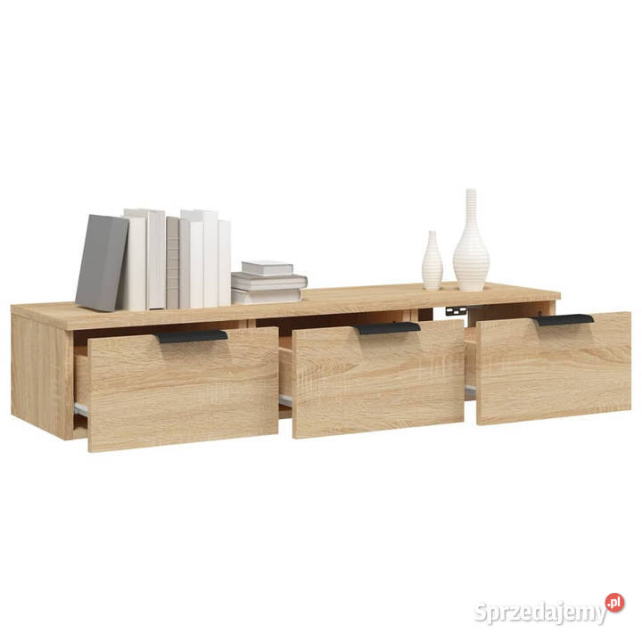 Szafka wisząca dąb sonoma 102x30x20 WM811406 Warszawa