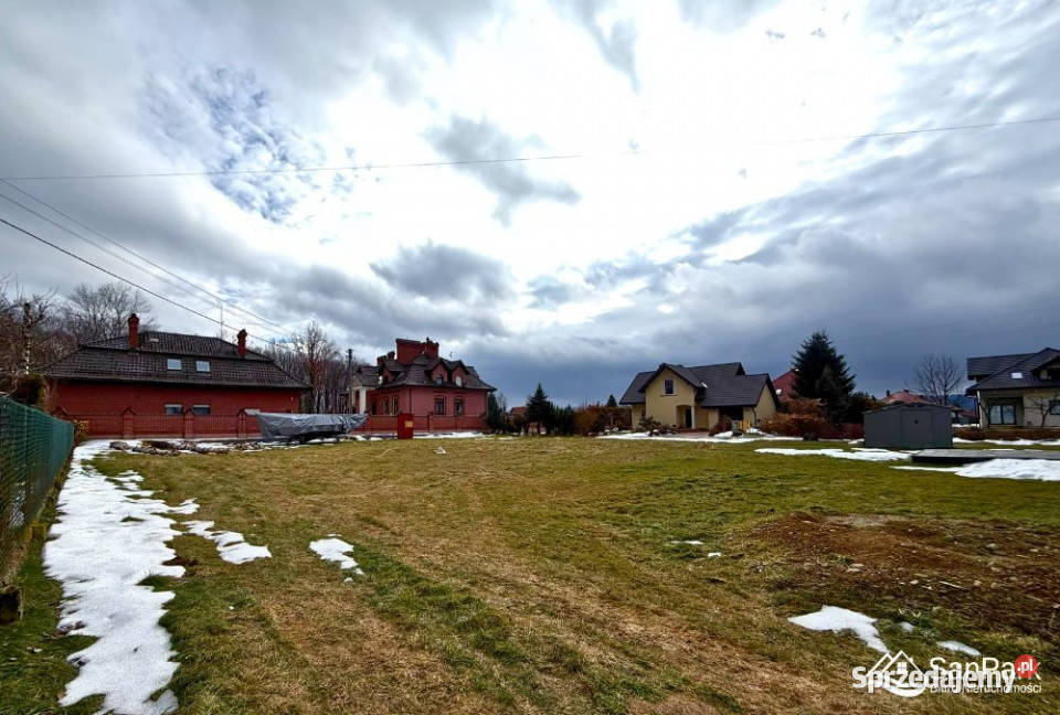 Grunt Zahutyń 993 metry podkarpackie