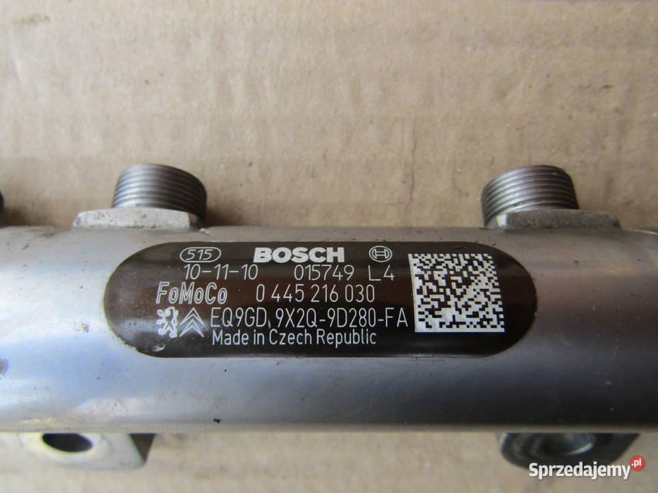 LISTWA WTRYSKOWA CITROEN C5 X7 30HDI V6 Mysłaków sprzedam