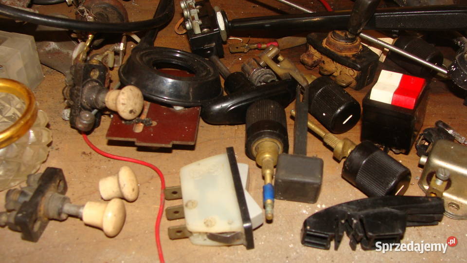 Różne przyciski do starych aut Warszawa Żuk Fiat Ryki