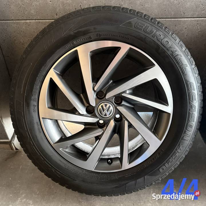 17 VW Tiguan oryginalne OEM 5x112 ET40 7J felgi sprzedam