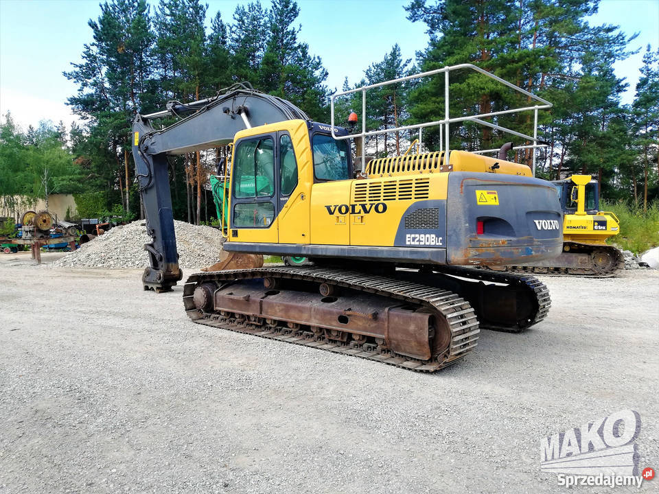 VOLVO Koparka Gąsienicowa Volvo EC290 BLC CAT LIEBHERR Ostrowiec ...