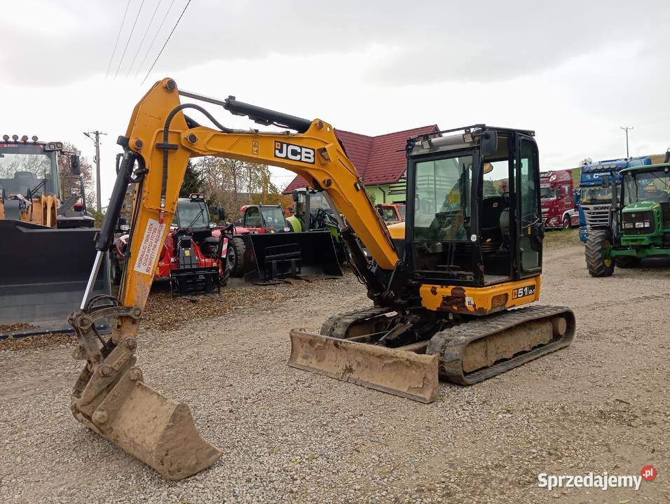 JCB 51 R1 MINI KOPARKA GASIENICOWA Racławice
