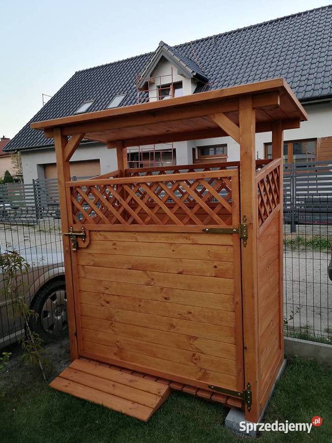 Zabudowa na kosze 165x087 dach prosty panele Kalety sprzedam