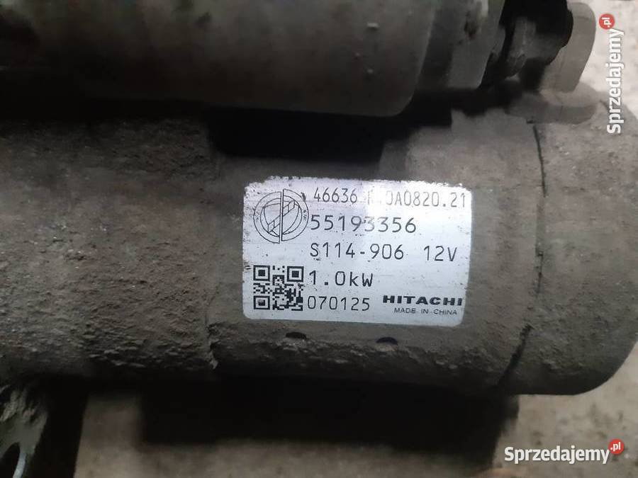 Fiat Grande Punto Doblo 14 8V rozrusznik Ksawerów