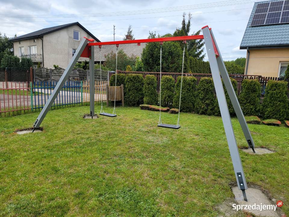HUŚTAWKA Z CERTYFIKATEM NA PUBLICZNY PLAC ZABAW Marki