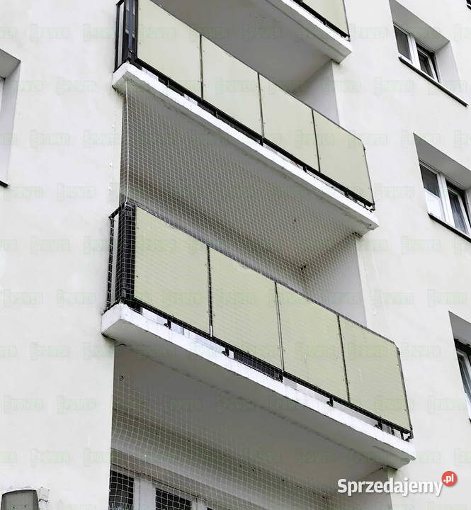 Założenie siatki na balkon przeciw gołębiom mazowieckie Warszawa