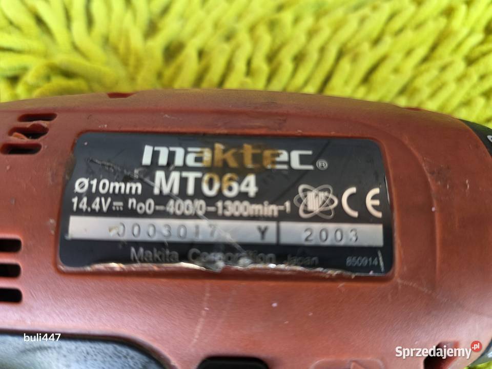wkrętarka maktec by makita zestaw śląskie Chełm Śląski