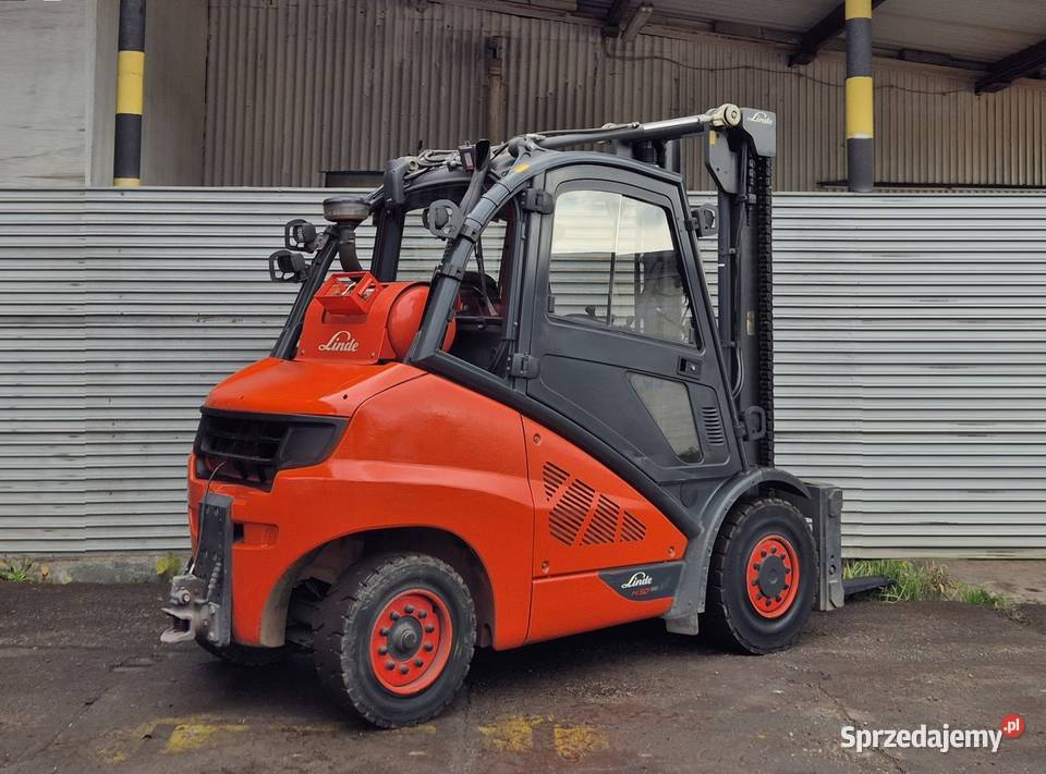 Linde H50 2018r kabina POZYCJONER leasing wózek