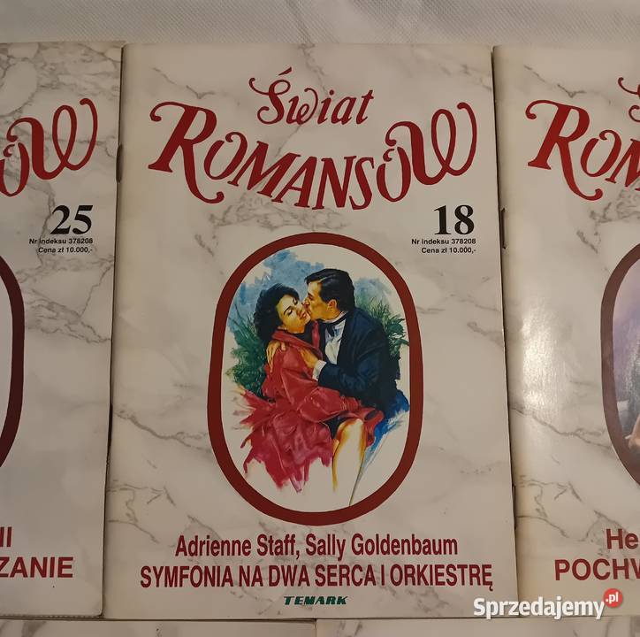 Magazym Świat Romansów y 10 11 12 18 251992 r sprzedam