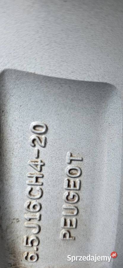 Oryginalne Koła Peugeot 4x108 Citron R16Opony sprzedam