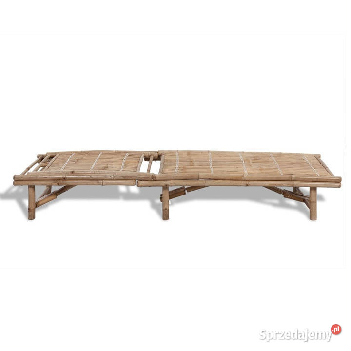 Leżak plażowy bambusowy WM41499 Warszawa