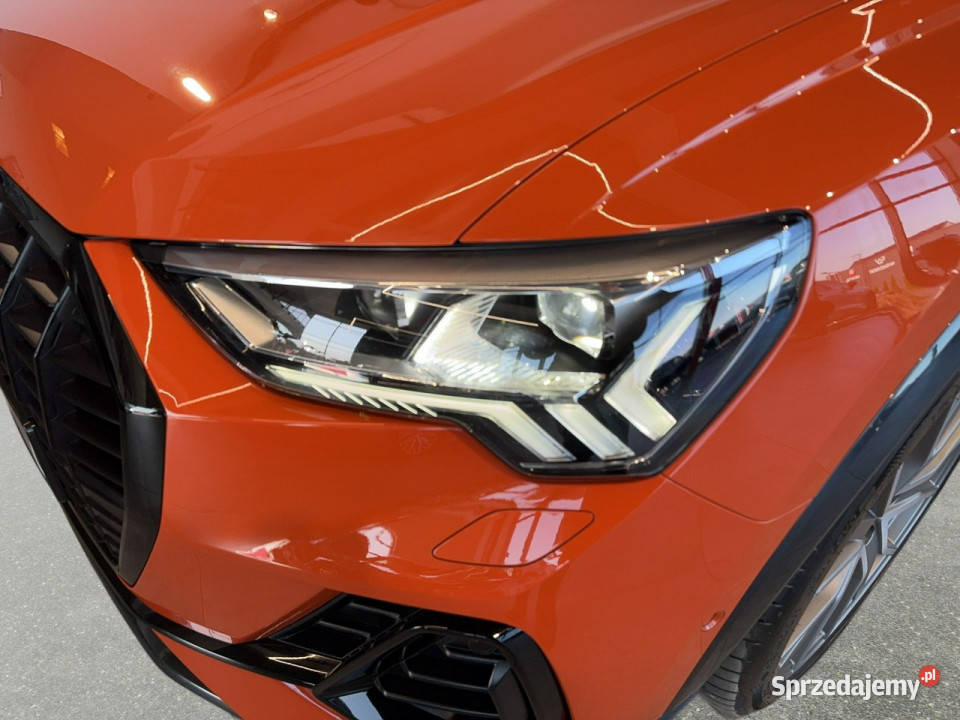 Audi Q3 VAT 23 45TFSI e 245 Stronic 2021 r HAK kurtyny powietrzne małopolskie Myślenice