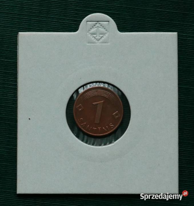 ŁOTWA 1 santim 2003r