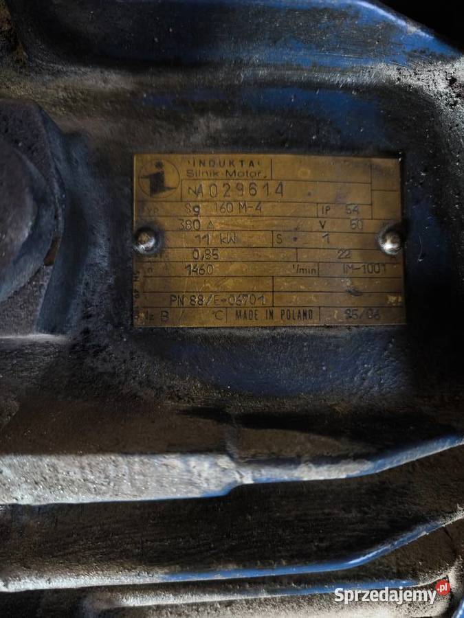 Silnik elektryczny Indukta 11KW 1460 obrmin podkarpackie Rokietnica