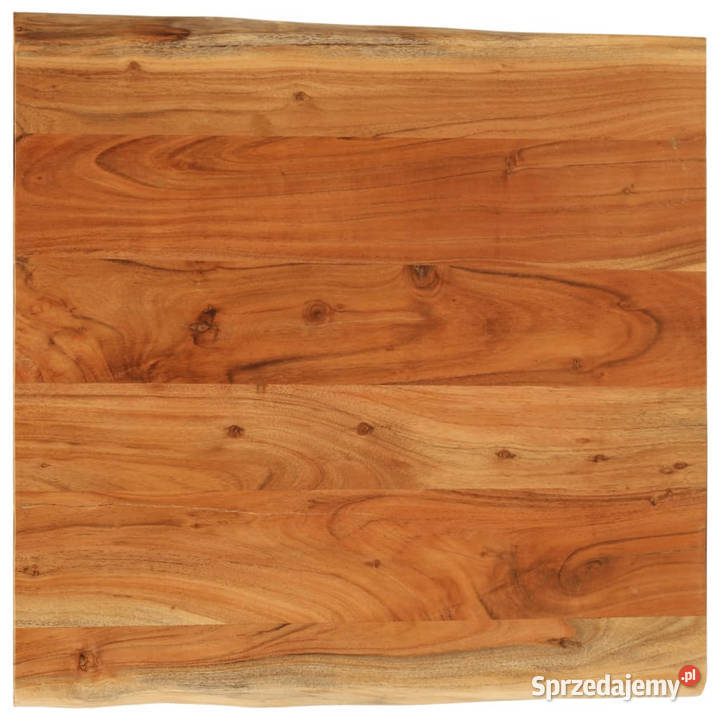 Blat stołu 60x60x38 drewno akacjowe naturalna Warszawa