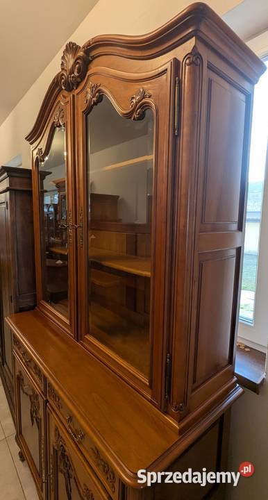 Piękny kredens ludwikowski czereśniasklep śląskie
