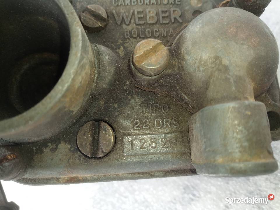 Fiat Topolino Fiat 500 gaźnik Weber oryginalny Gaźniki małopolskie