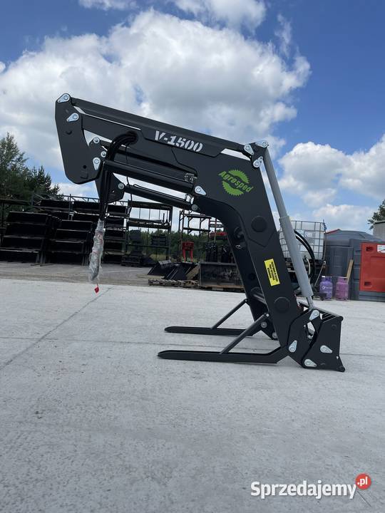 ŁADOWACZ CZOŁOWY AGROSPED V 1500 URSUS ZETOR MTZ małopolskie Limanowa