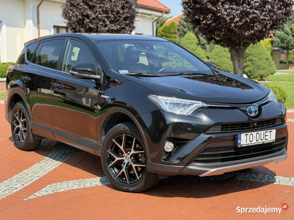 Toyota RAV4 Hybrid AWD Wersja PRESTIGE Full łopatki zmiany biegów Widełki