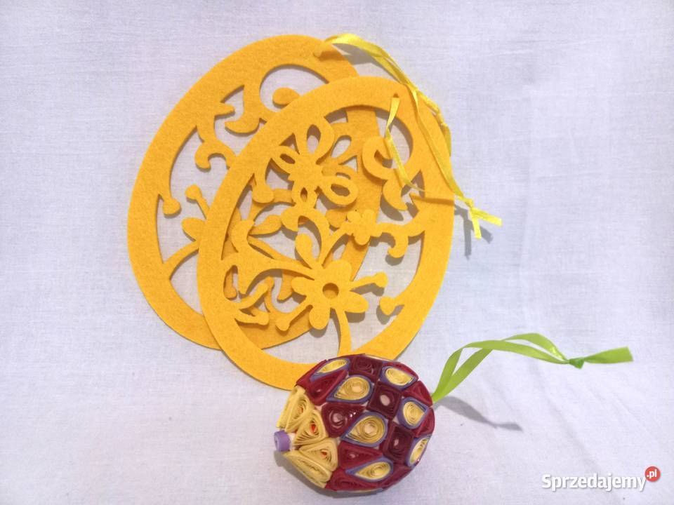 Ozdoby wielkanocne Zawieszki kpl3 NOWE