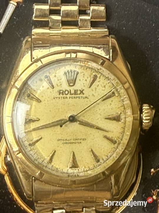 Rzadki Rolex ze złota 18k łańcuszek złoto 9k z Wagowo