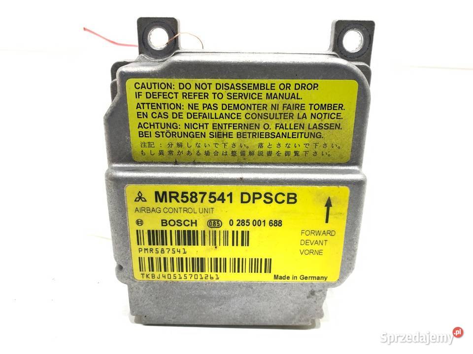 SENSOR AIRBAG MITSUBISHI COLT VI MR587541 0212 sprzedam