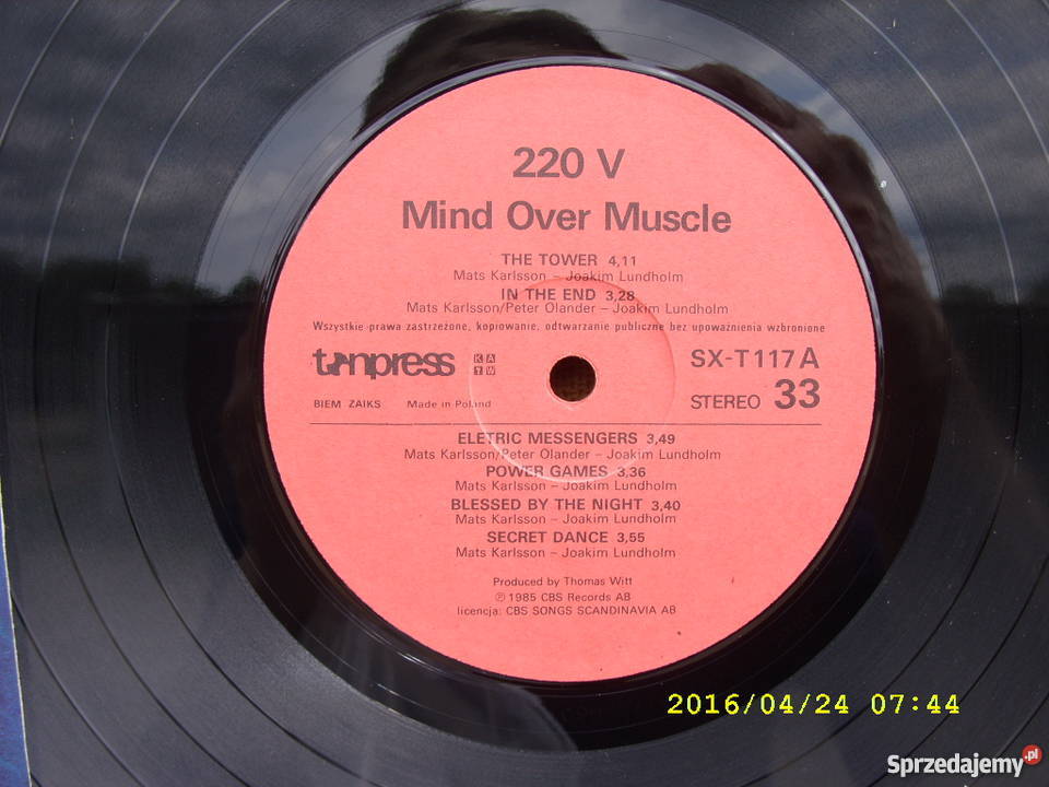 220 vmind over musicle LP winyl Wołów sprzedam