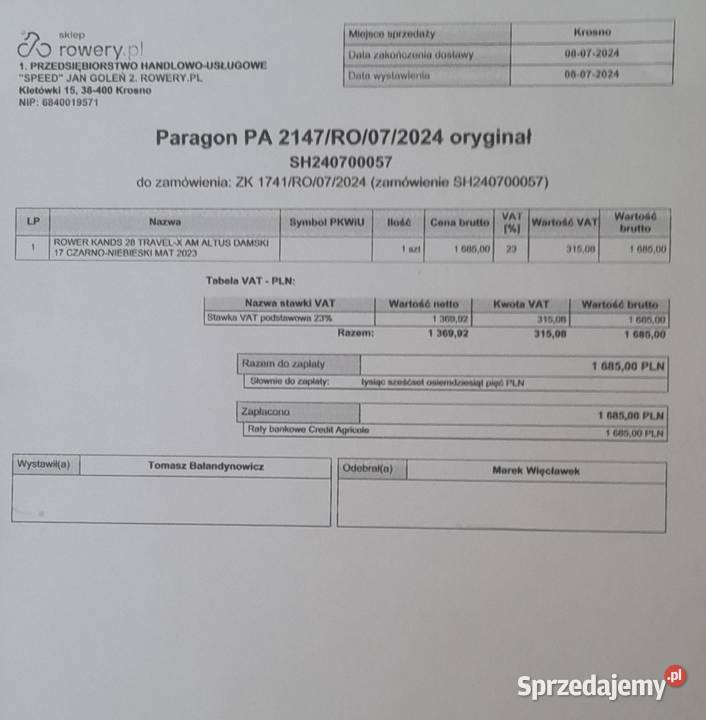 ROWER DAMSKI Rower Kands TravelX 28 Altus Damski małopolskie Nowy Sącz