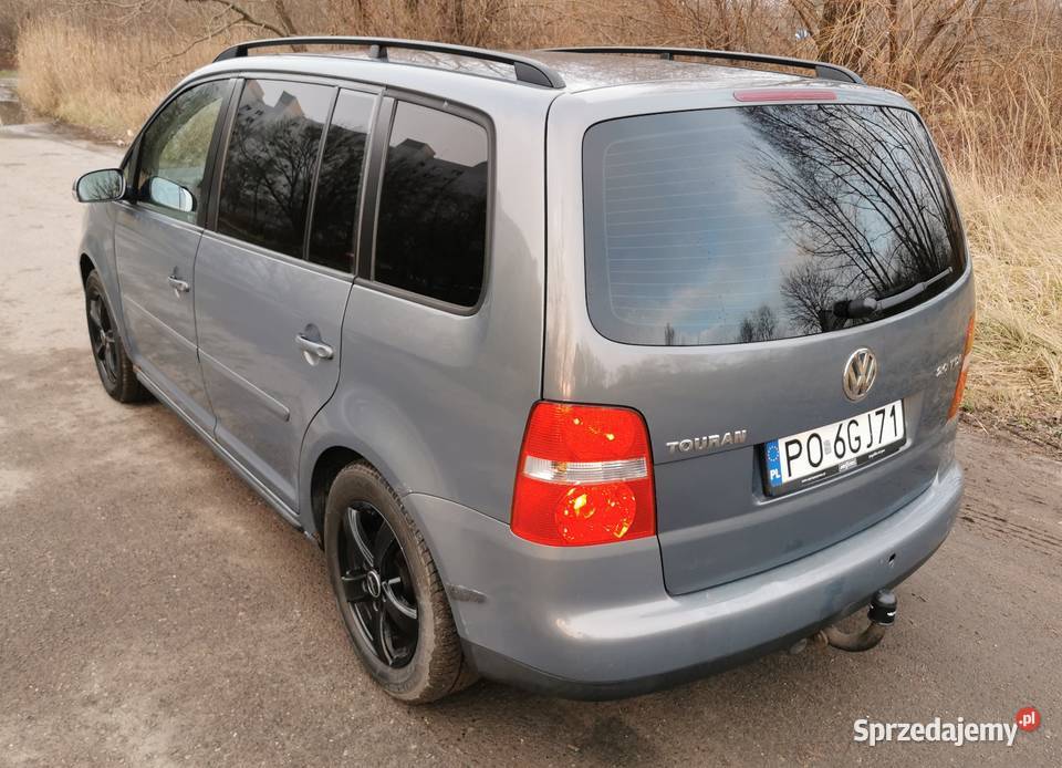 Volkswagen Touran 20TDI 140 BKD 7 Osobowy Grzane CD wielkopolskie Poznań