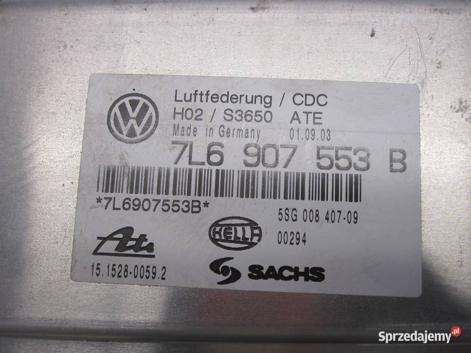 VW TOUAREG I 7L 04r sterownik komputer Kielce sprzedam