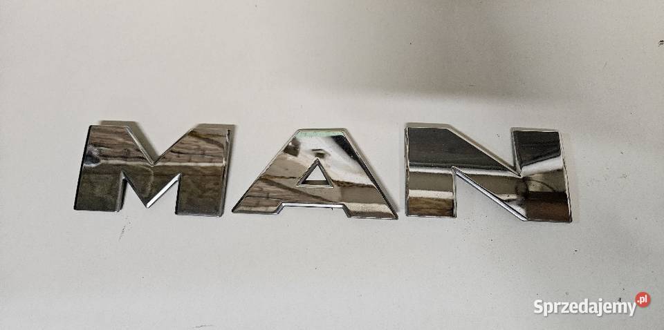 MAN ZNACZEK EMBLEMAT LOGO MASKI PRZÓD wielkopolskie Międzychód sprzedam