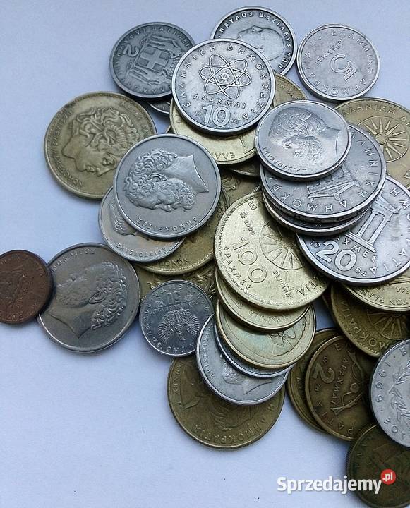 GRECJA46 MONETLEPTY DRACHMY Legionowo sprzedam