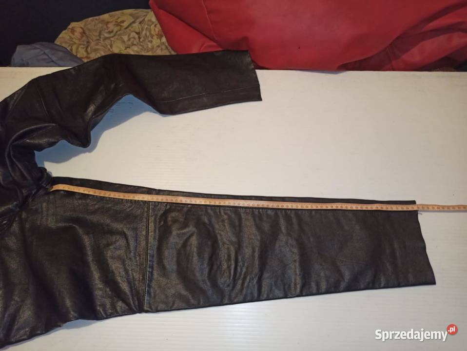 Damskie spodnie skórzane Złotów