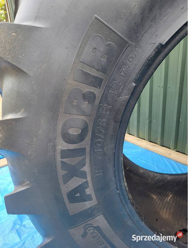 Opona Michelin If 71075 R 42 Axiobib Ultra Flex nieuszkodzony Szprotawa sprzedam