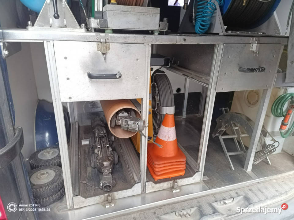 Mercedes Sprinter Kamerowóz CCTV Pojazd do Skępe