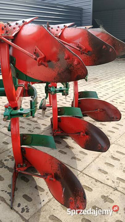 Pług kverneland 3skiby resor b ładny stan 16